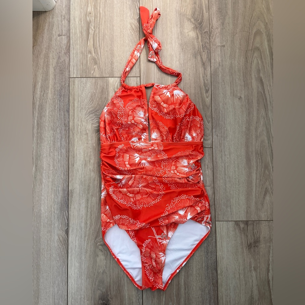 Tummy Control Floral Swimsuit
